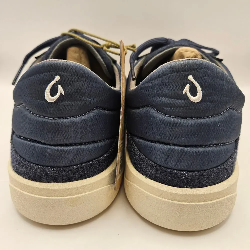 OLUKAI MEN'S 9.5 PULIKI 10528 BLUE INDIGO MSRP $140